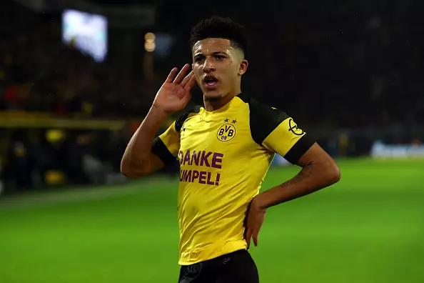 Borussia Dortmund Fine Jadon Sancho Over Haircut