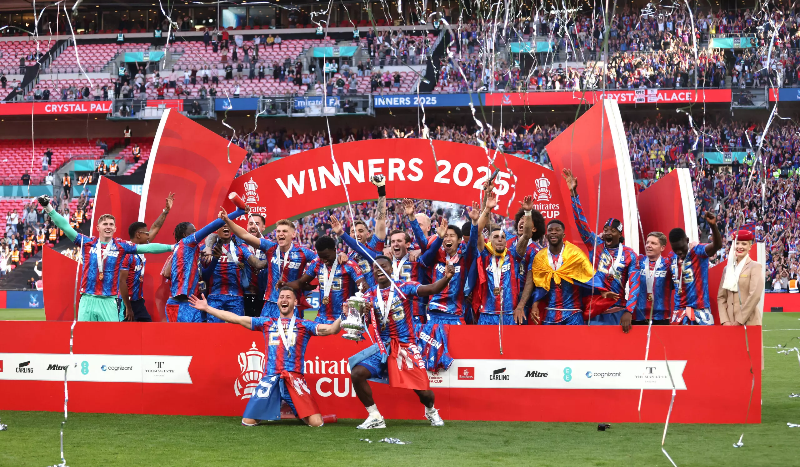 Epic Breakthrough: Crystal Palace End 164-Year Trophy Drought With FA Cup Glory