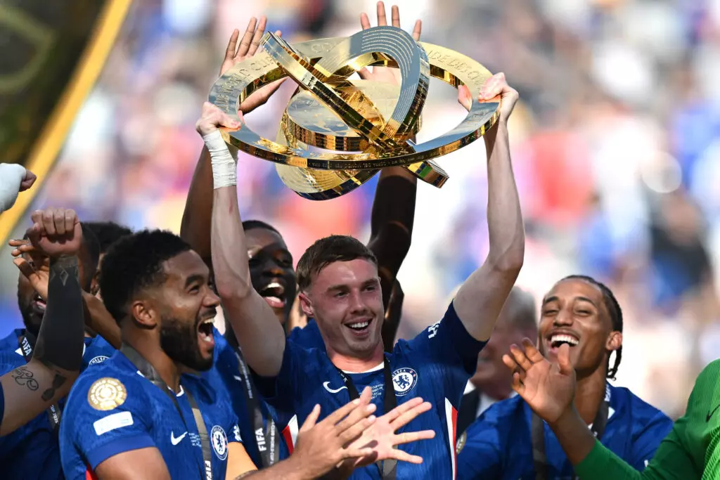 Chealsea Holding Cwc Cole Palmer Takes Centre Stage in Chelsea’s Club World Cup Triumph