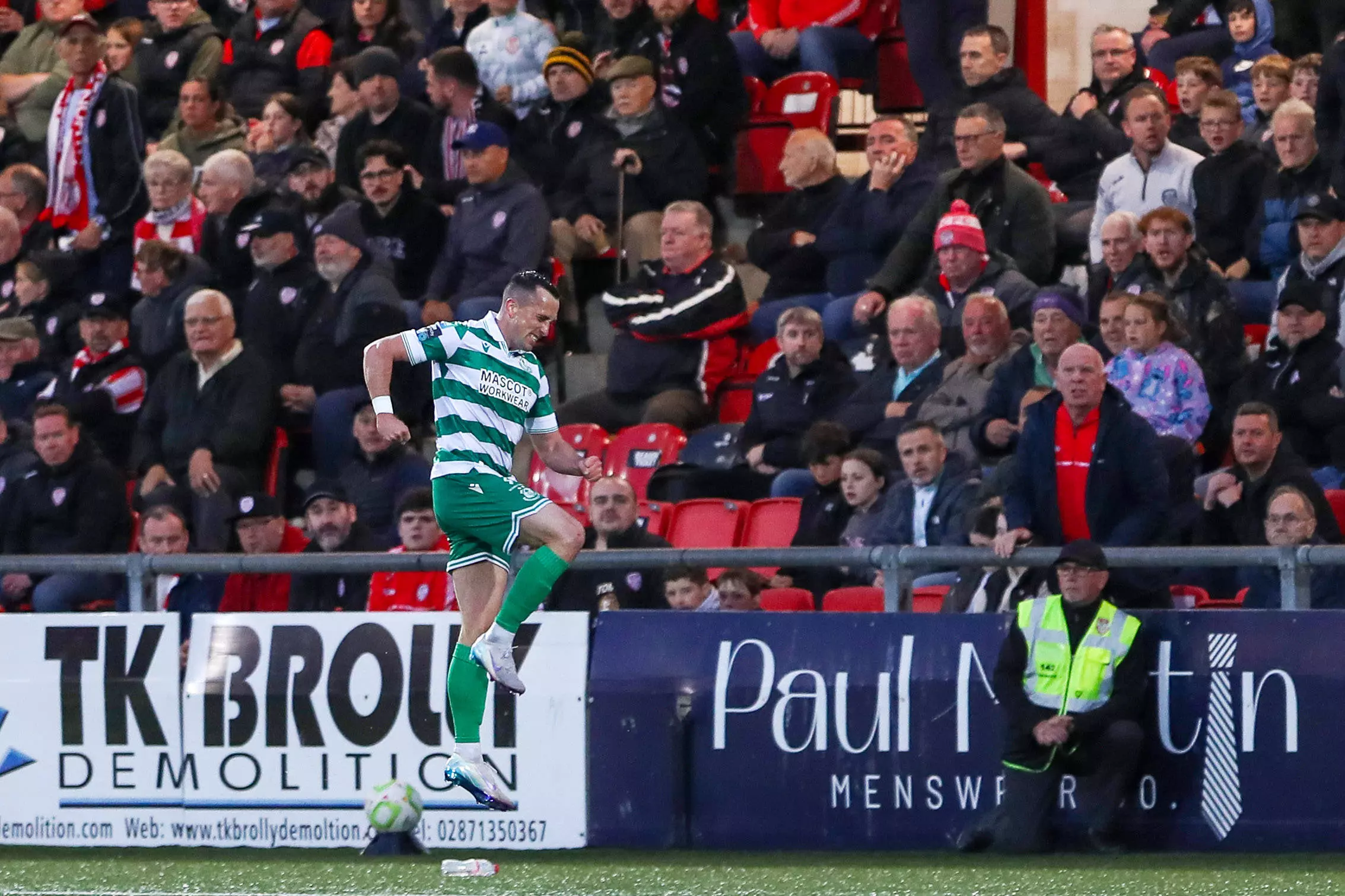 Are Irish Teams Subject to the Same Front of Shirt Sponsorship Rules as British Teams?