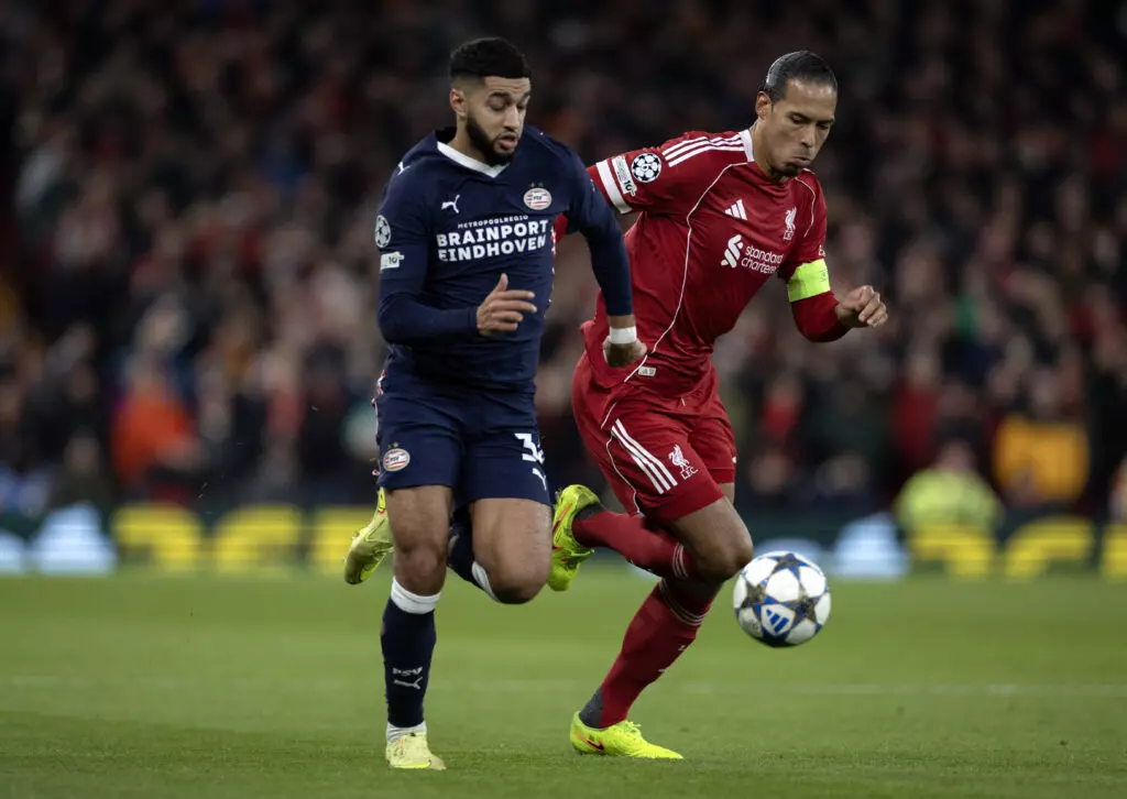 UEFA Champions League Liverpool vs PSV Eindhoven