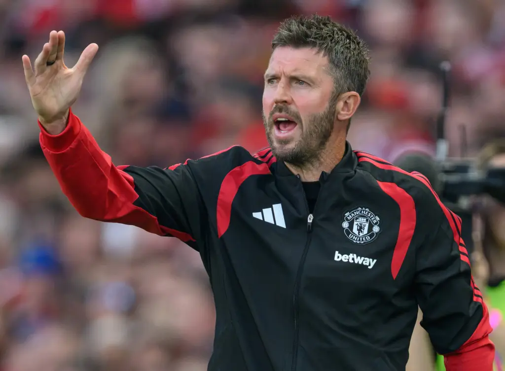 Michael Carrick ahead of Manchester United's 2026/27 Season