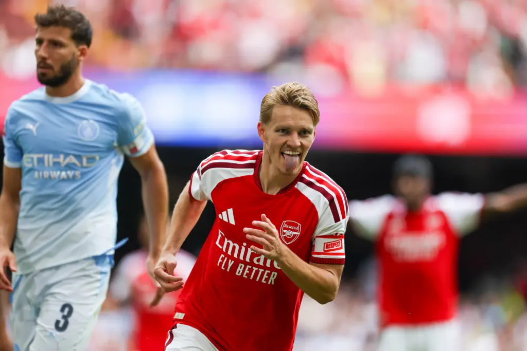 Martin Odegaard Goal vs Manchester City