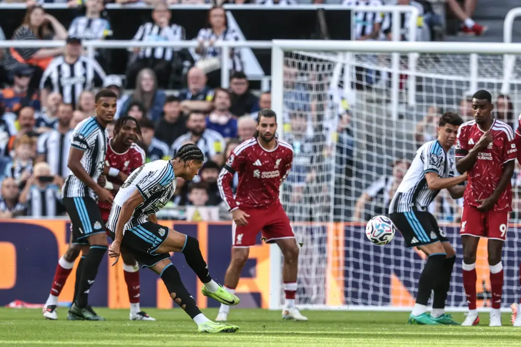 Newcastle United vs Liverpool Draw
